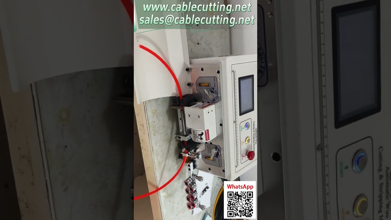 Máquina Peladora de Cables Multifunción | Corte y Pelado de Alta Precisión para Fábricas