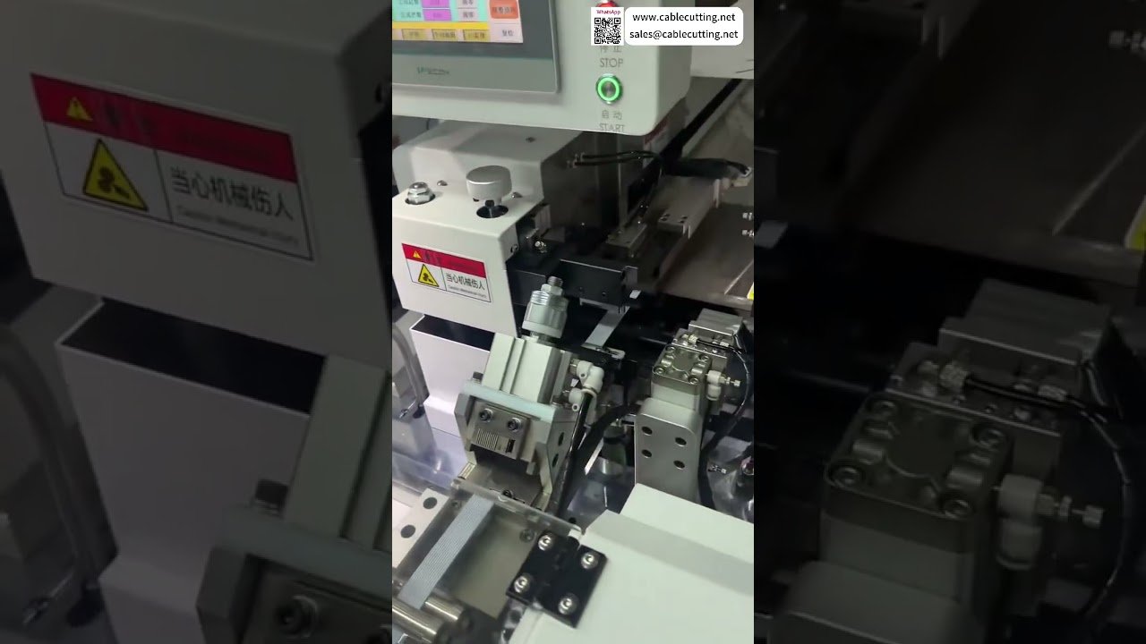 Máquina de cinta plana automática de doble cabezal lista para envío y configuración de herramientas de procesamiento