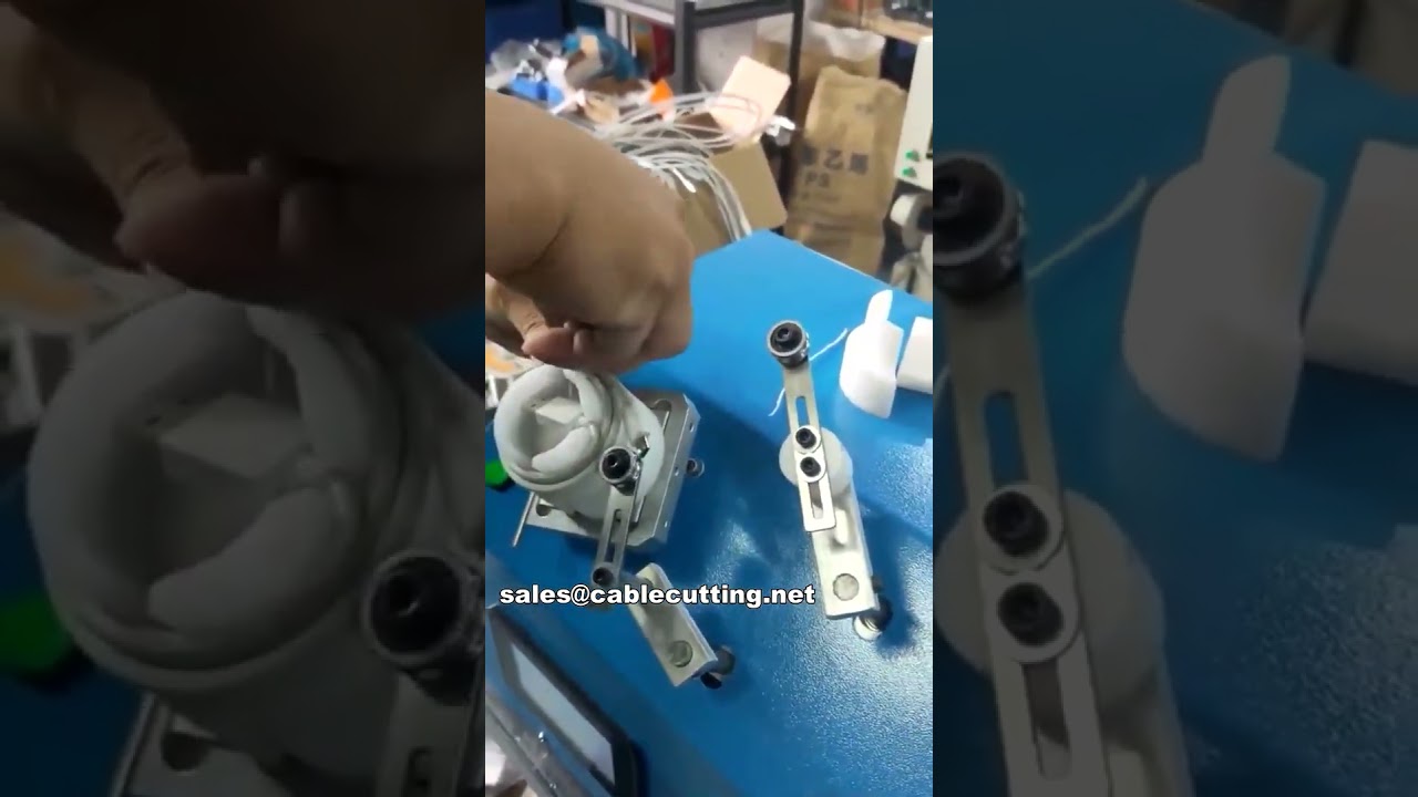 Máquina de enrollado y atado de cables para iPhone WPM-K287