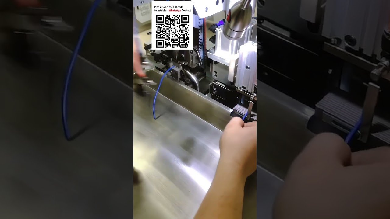 Máquina de Pelado y Crimpado de Cables Multinúcleo | Procesamiento Automatizado de Cables