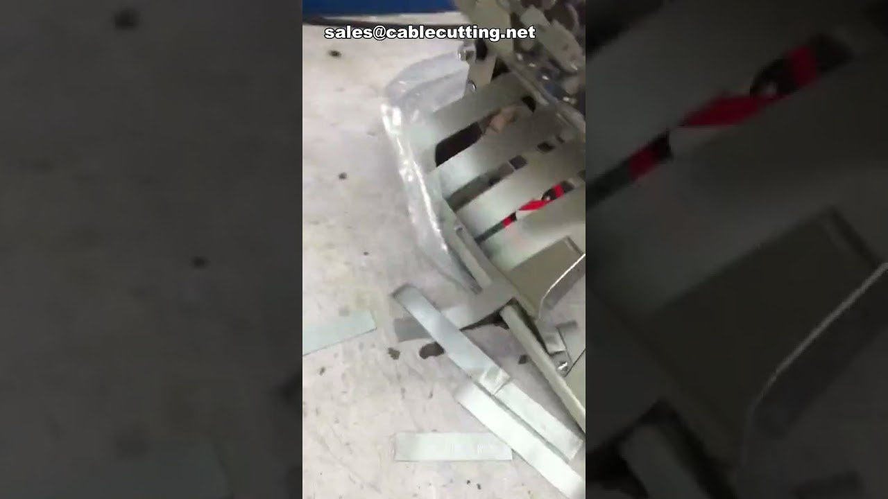 Máquina de Corte Térmico para Cinta de Satén - Cortadora Automática de Cintas de Tela Industrial