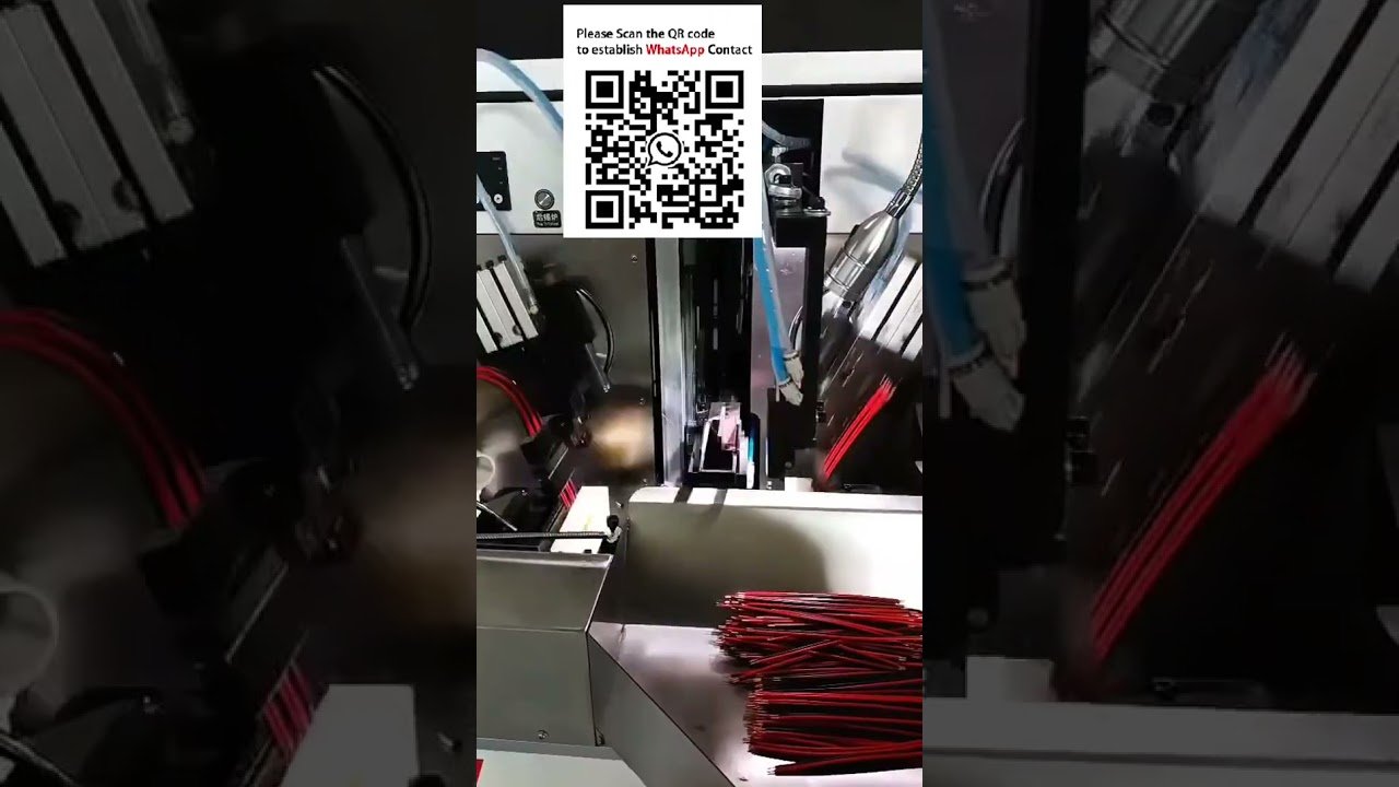 Máquina Automática de Pelado, Trenzado y Estañado de Cables de Doble Extremo | Automatización de Arneses