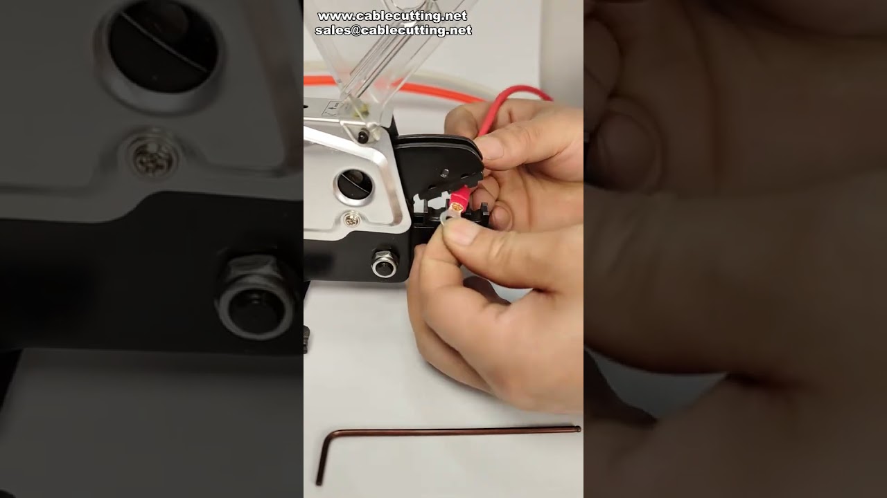 Máquina Crimpadora Neumática AM-10: Crimpado Fácil con Múltiples Matrices