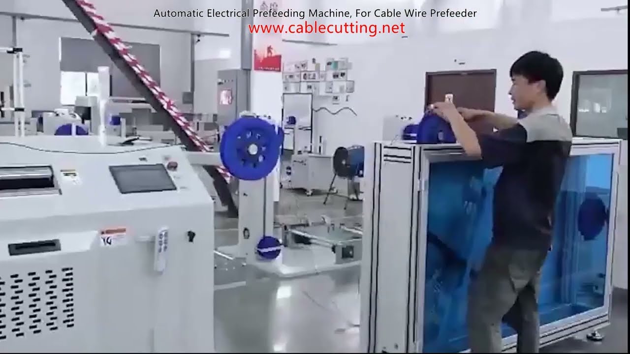 Máquina Automática de Prealimentación Eléctrica para Cable - Prealimentador de Alambre