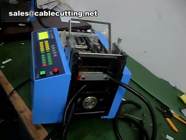 Máquina Cortadora de Manguera de Goma Automática – Aprobada CE