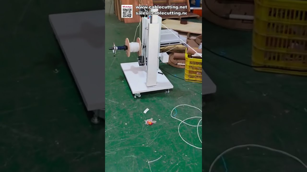 Máquina Contadora y Bobinadora de Cable Industrial de Alta Precisión