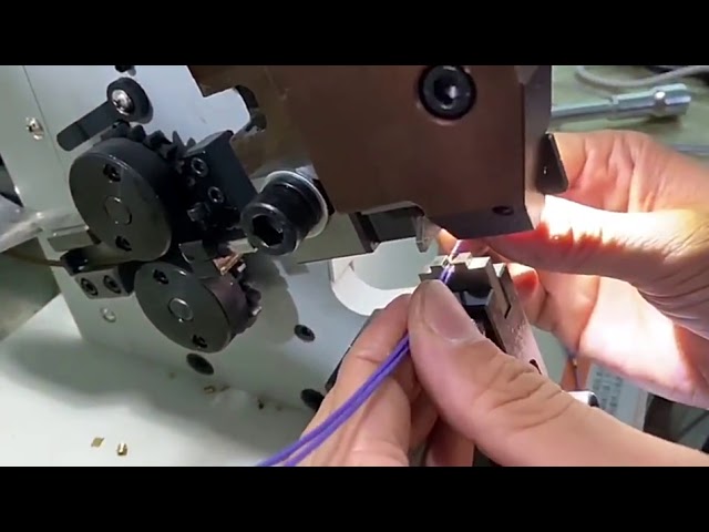 Máquina de crimpado de cinta de cobre TDJ-40T para empalmes y terminales de cables