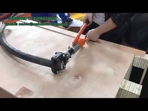 Cortadora hidráulica de cables eléctricos de alta tensión | Separador de cables de cobre y aluminio