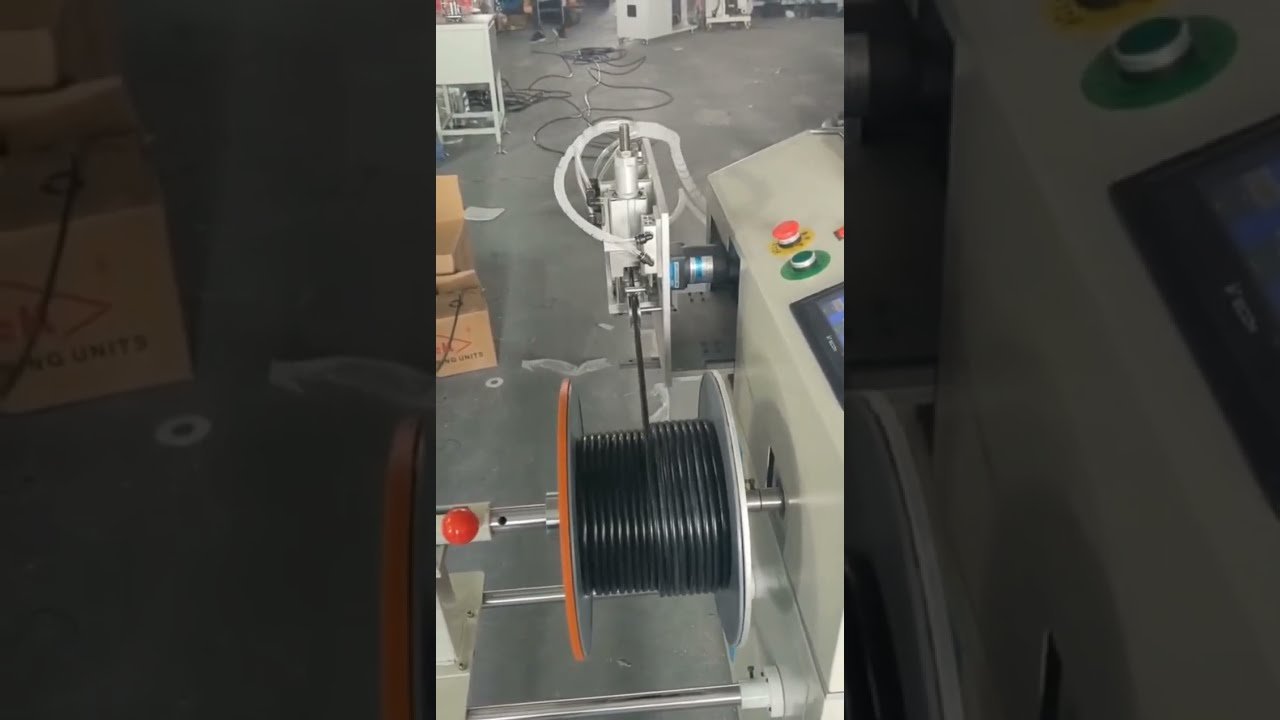 Máquina Bobinadora de Alambre | Contador de Metros, Sistema de Corte y Enrollado Automático - Fabricante