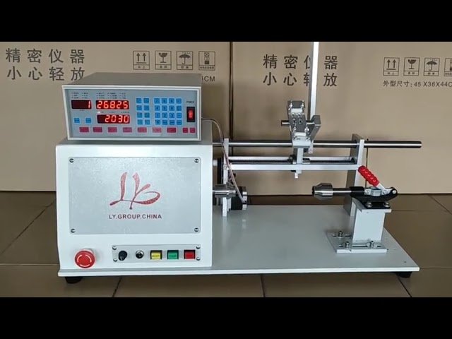 Máquina Bobinadora Automática LY-830 con Bandeja Giratoria para Carretes y Bobinas