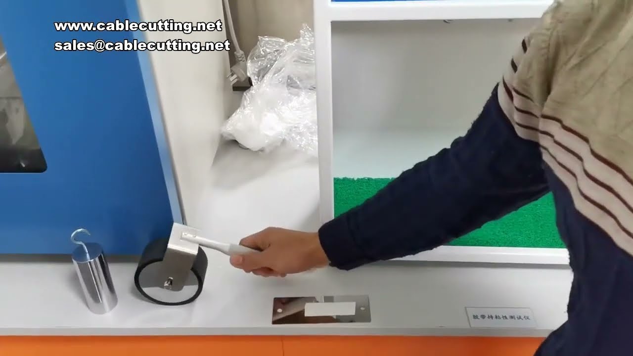 Máquina de prueba de adherencia para cintas 220V 50Hz - Prueba de viscosidad para todo tipo de cintas