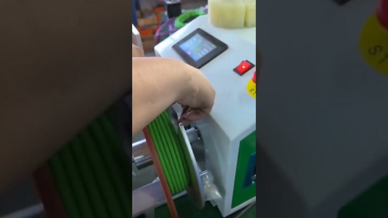 Máquina Automática de Bobinado de Alambre con Travesía Todo en Uno #fábrica #maquinaria
