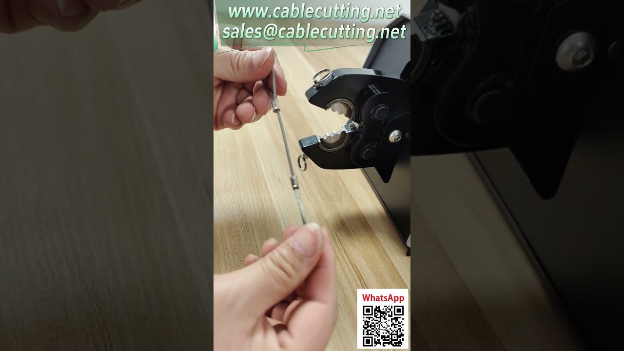 【120L Alicate de Crimpado Neumático】Prueba de Crimpado en Cuerda de Pesca #Herramienta de Alto Rendimiento