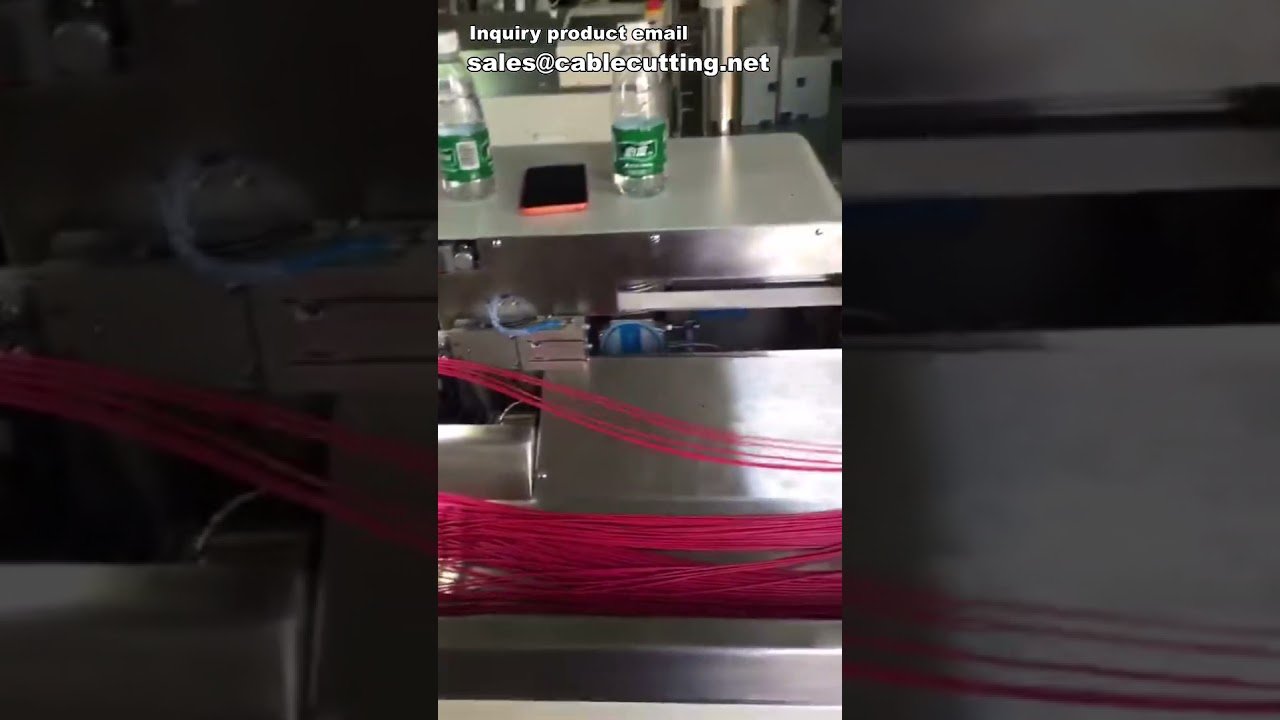 Máquina Automática para Pelar, Estañar y Engarzar Cables – Procesamiento Eficiente de Terminales
