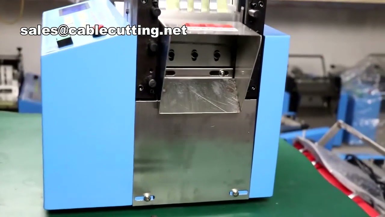 Máquina Cortadora de Cables y Alambres – Cortadora Industrial de Cuerdas y Cables