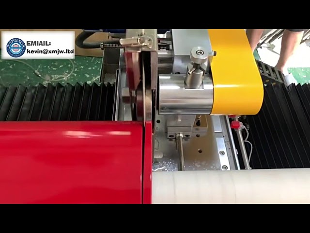 Máquina Cortadora de Rollos de Papel Kraft y Tela No Tejida | Cortadora de Rollos Industrial