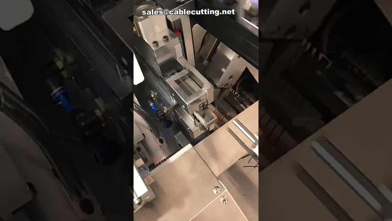 Máquina Automática de Crimpado y Estañado para 5 Cables – Alta Eficiencia en Producción