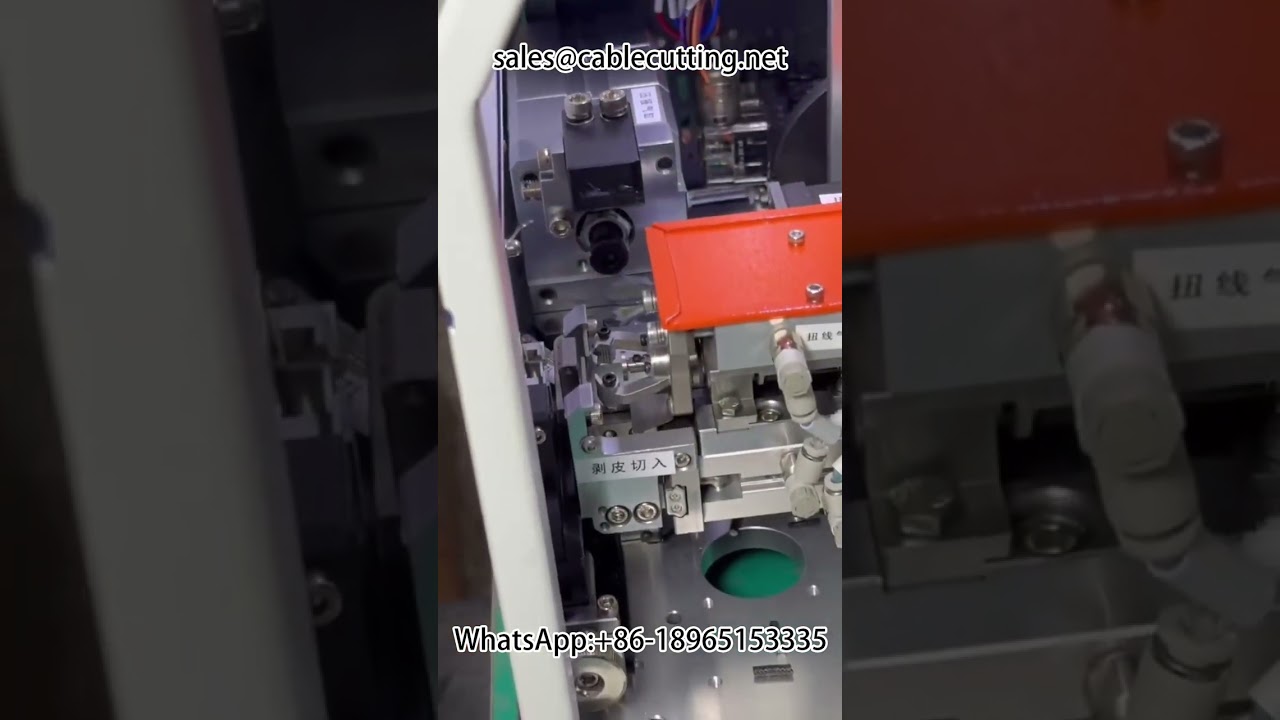 Máquina Automática de Crimpado de Terminales de Tubo | Automatización Industrial