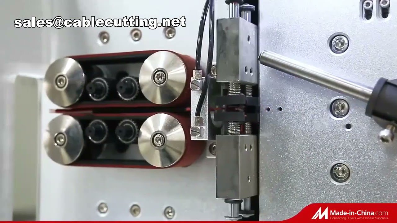 Máquina peladora y cortadora de cables multiconductor para hasta 30mm2 | Alta eficiencia