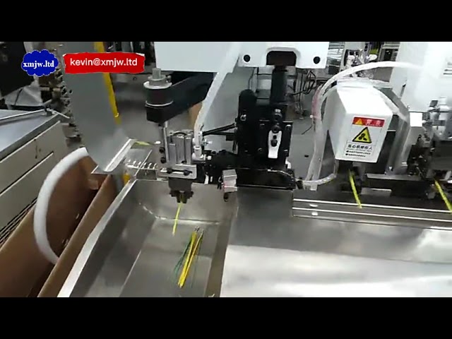 Máquina Automática de Pelado y Crimpado de Cables – Alta Eficiencia