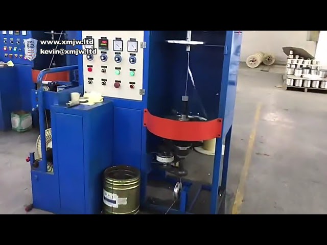 Máquina retorcedora y agrupadora de alambres: cobre, estañado, esmaltado y niquelado