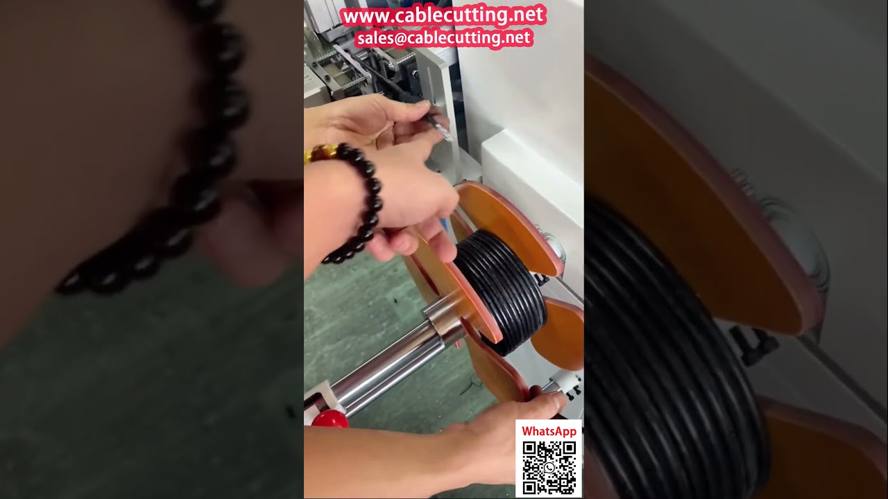 Máquina Todo en Uno para Cable de Red: Conteo Automático, Pelado, Bobinado y Atado | Alta Eficiencia