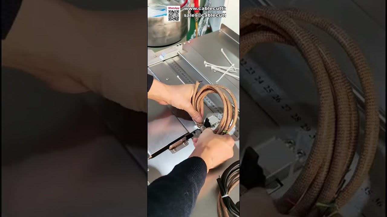 Máquina automática de bridas de nylon: ideal para cabezales aeronáuticos y ataduras estándar