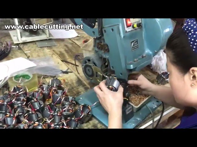 Máquina Crimpadora de Correas, Cables y Cobre - Crimpado Automático de Alta Precisión