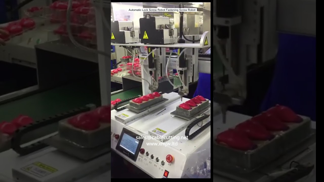 Robot Automático de Atornillado de Tornillos de Fijación
