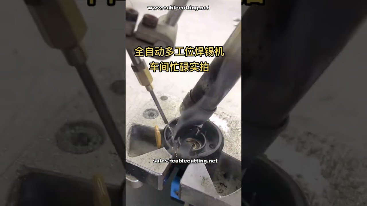 Demostración en fábrica: Máquina de soldar automática multiestación con rendimiento superior