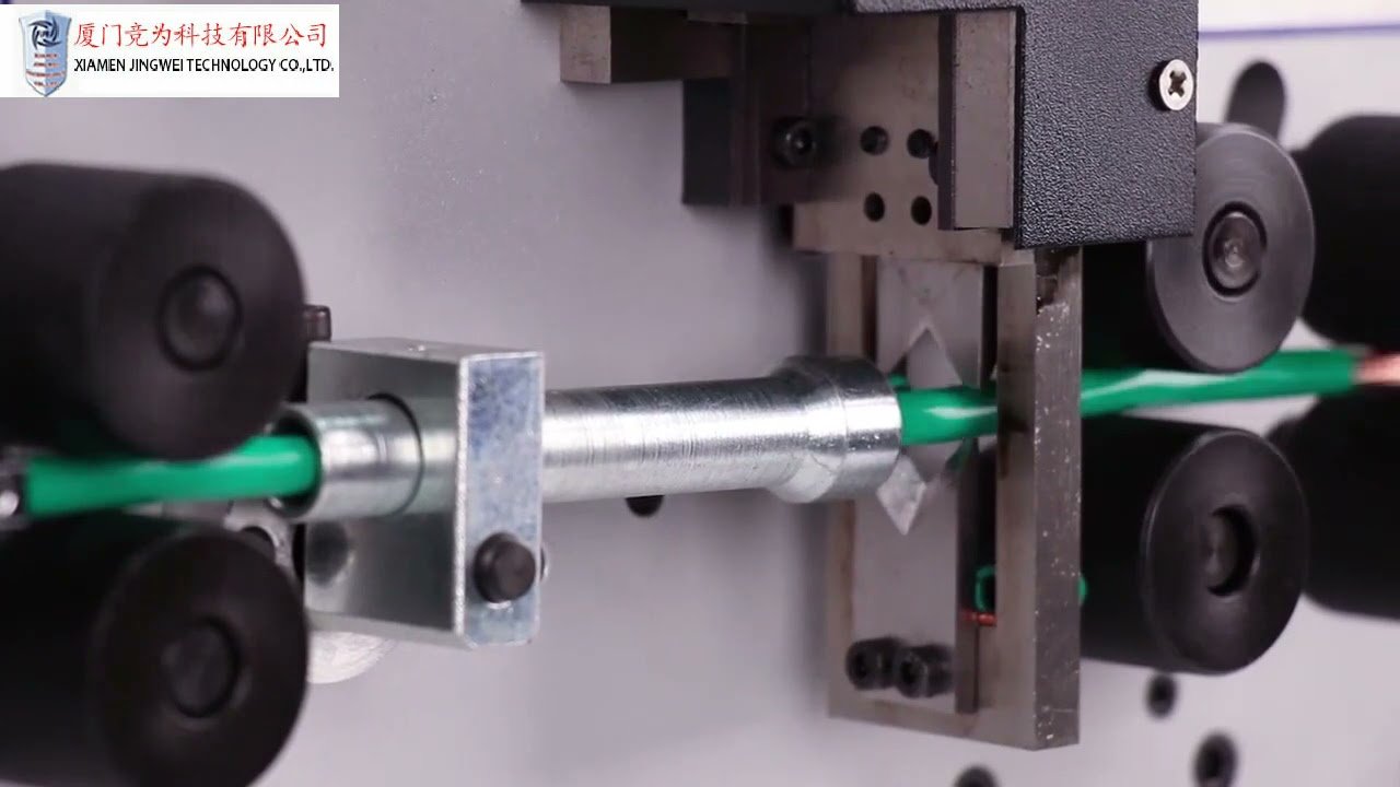 Máquina de corte y pelado de cables de 25 mm² | Equipo automático para procesamiento de cables