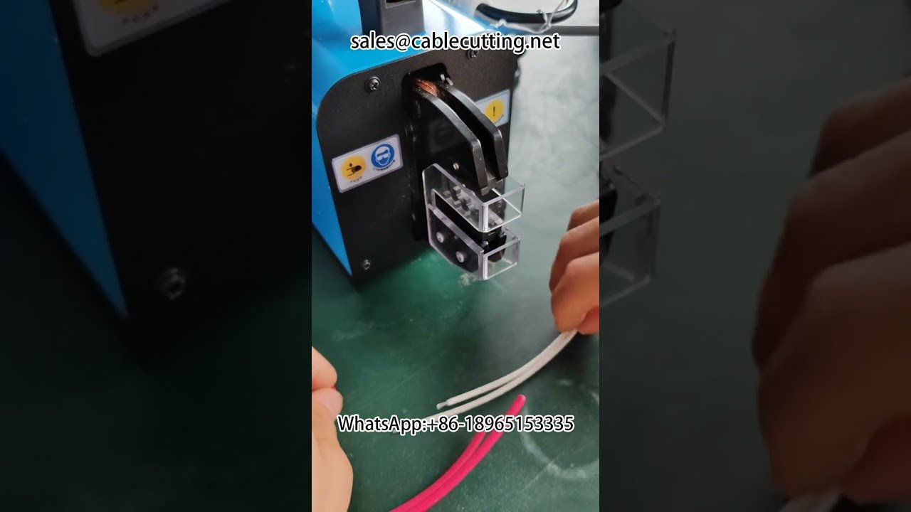 Máquina de crimpado neumático #equipo de terminales #arnés de cables #procesamiento de cables
