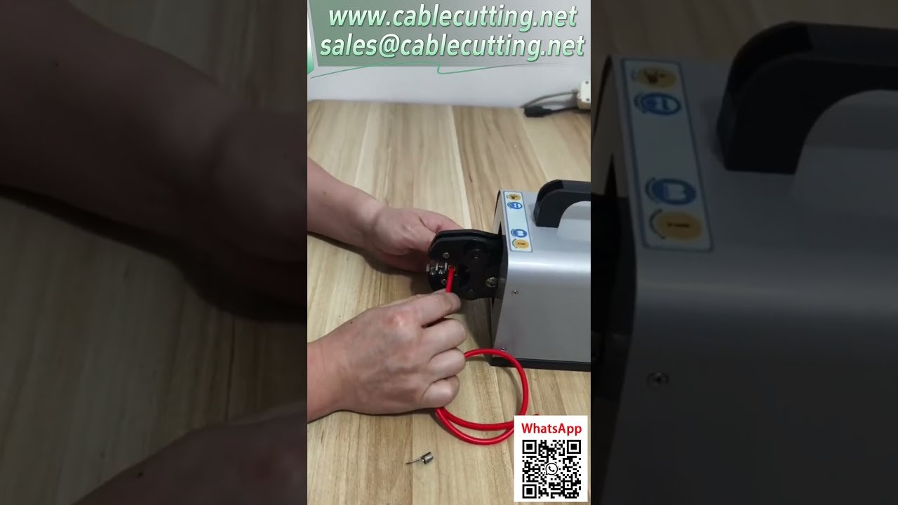 Máquina de Crimpado de Terminales Neumática | Herramienta Multifunción para Cables #EquiposDeAutomatización #HerramientasIndustriales