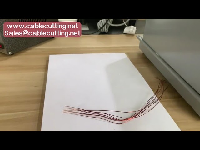 Máquina peladora de alambre esmaltado para motores y transformadores | Pelado preciso y eficiente