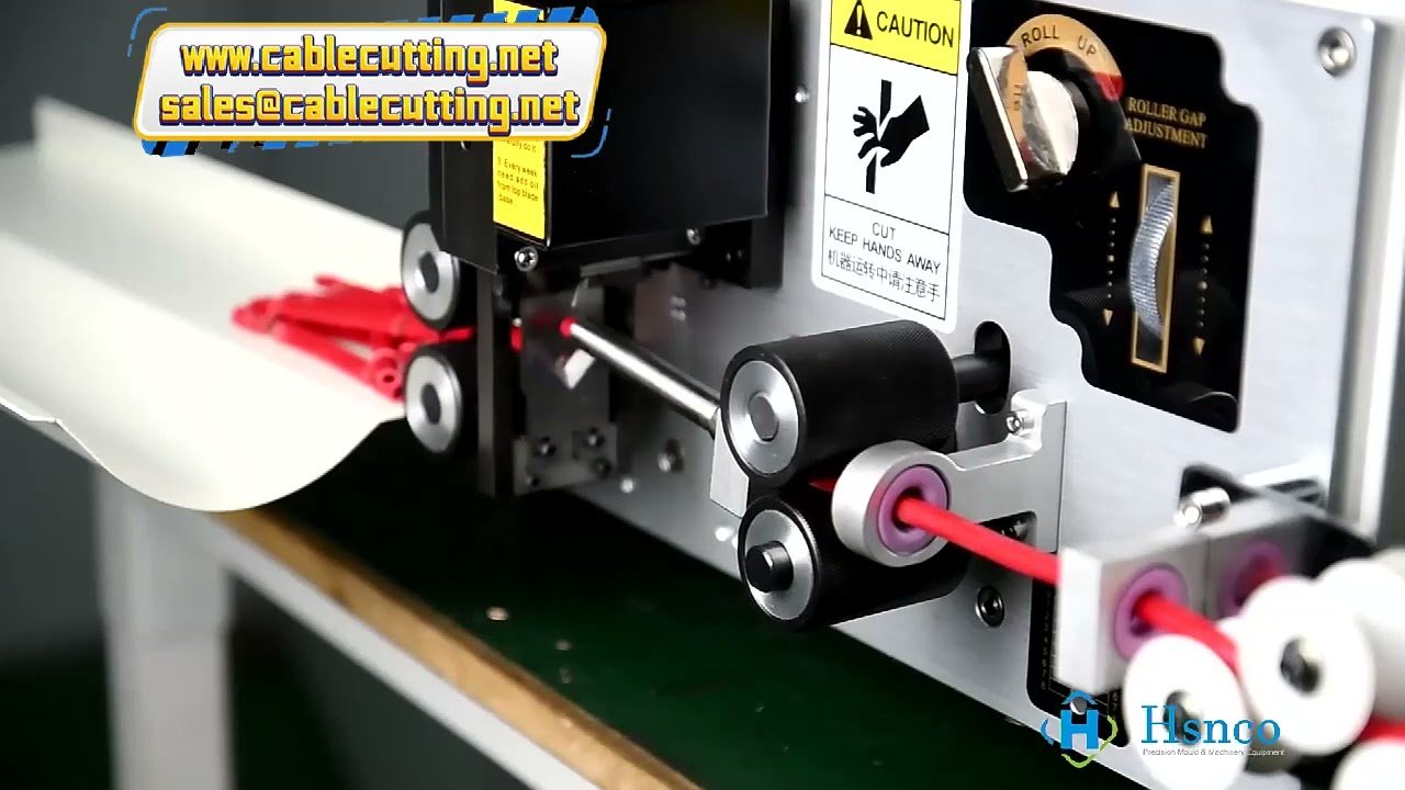 Máquina Cortadora Peladora de Cables para Cable de 6mm2 con Cuchilla Extra y Tracción de 4 Ruedas