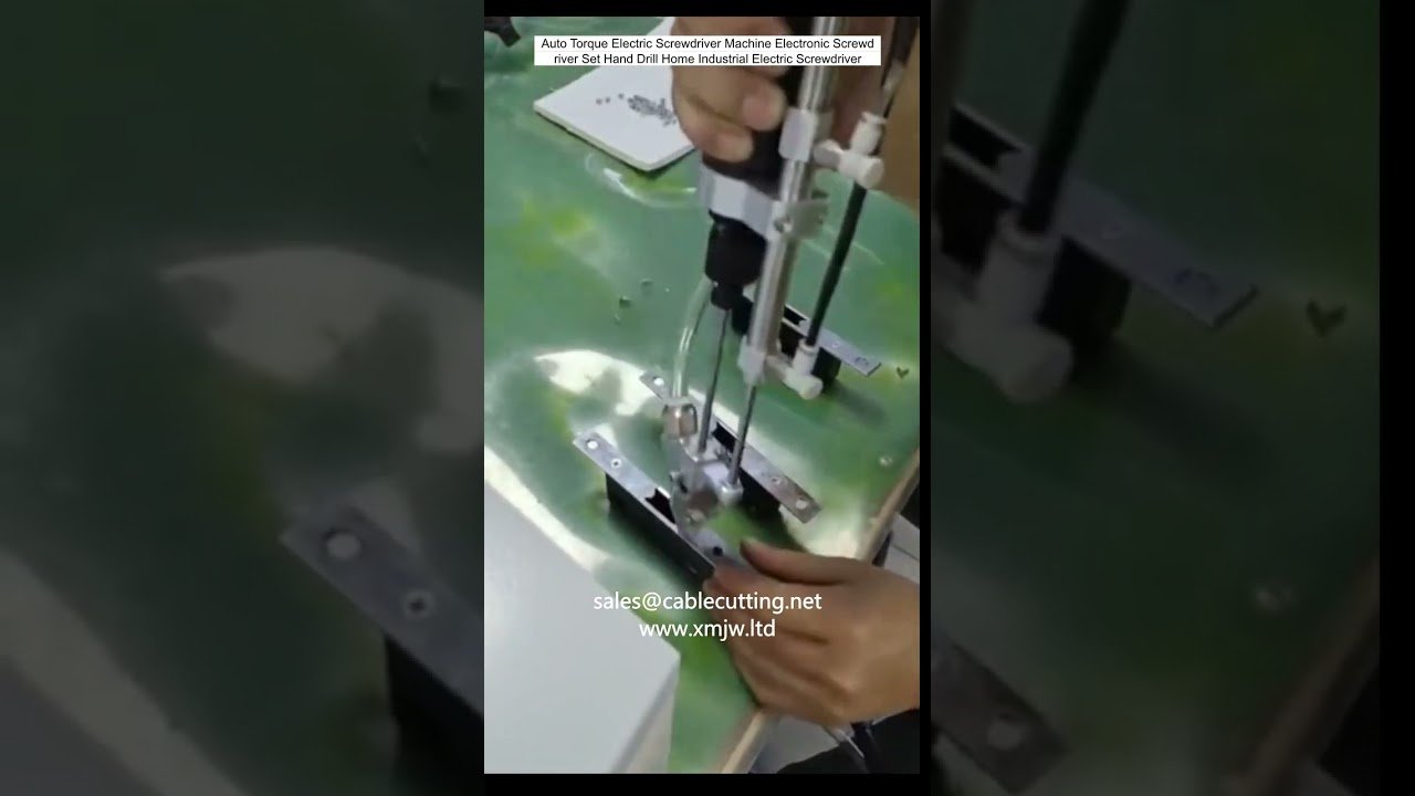 Máquina Destornilladora Eléctrica Automática de Torque - Precisión en Ensamblaje
