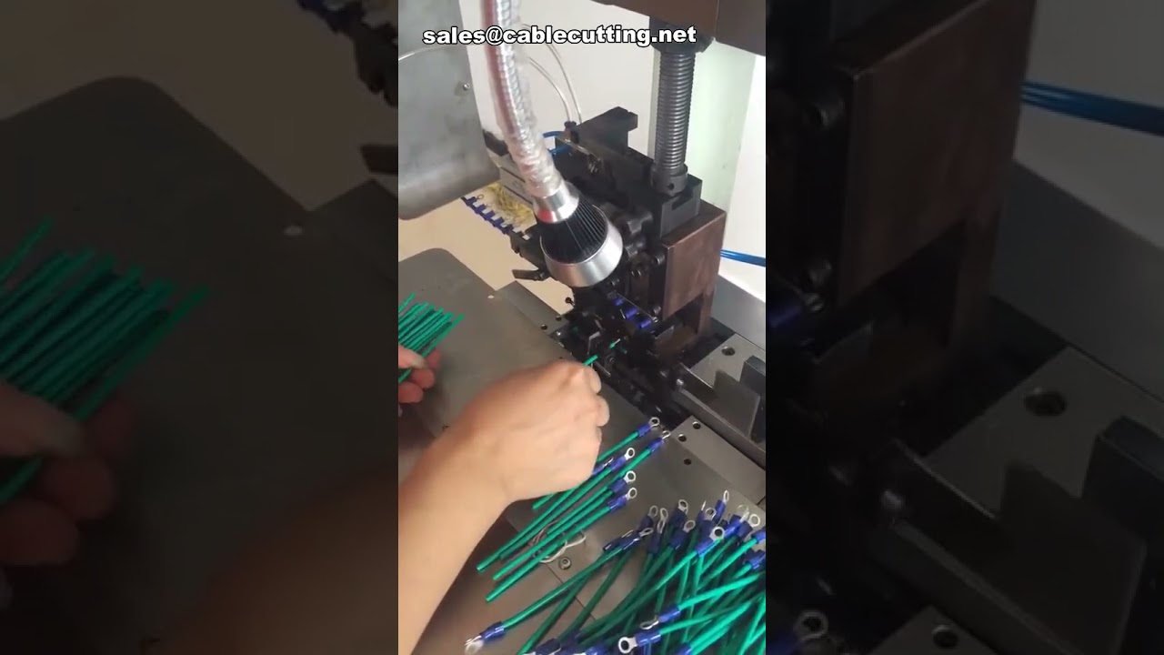 Máquina de Crimpado Automática para Terminales Molex | Alta Precisión y Velocidad