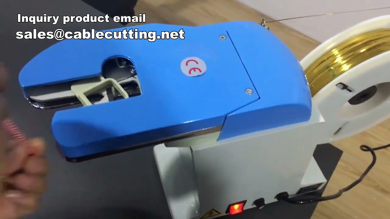 Máquina de Atar con Bridas para Panadería y Alimentos Horneados - Automática y Eficiente