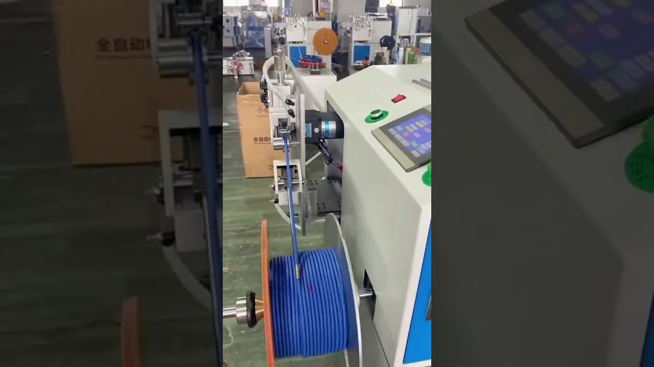 Máquina Inteligente de Medición y Bobinado para Cables RVV – Modelo 127