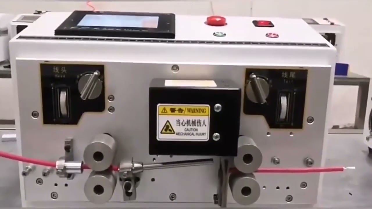 Máquina Automática de Pelado y Corte de Cables para Computadora con Doble Forro Redondo