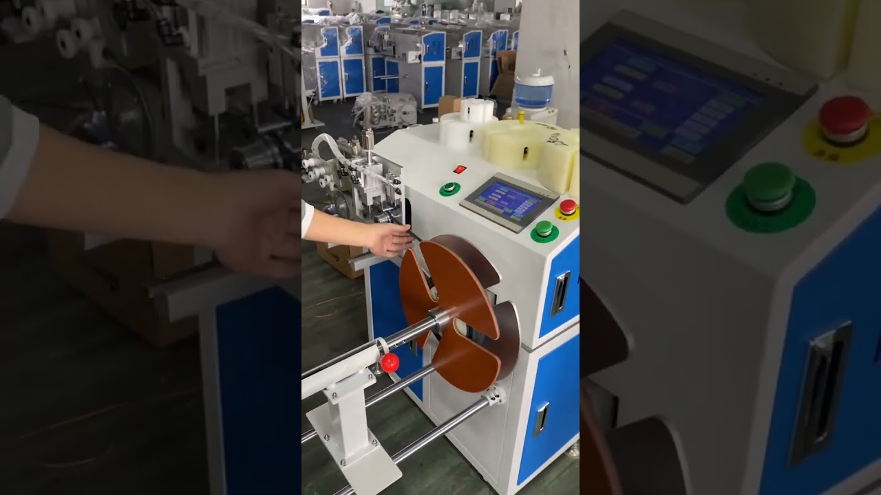 Máquina Automática de Contar, Clasificar, Cortar y Bobinar Cables – Medición Precisa para Mayor Eficiencia