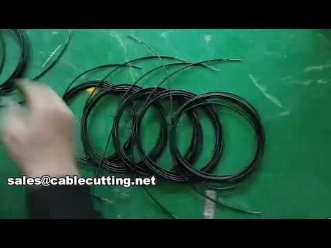 Máquina automática de corte, pelado y bobinado de alambre tipo lazo doble de círculo grande CPRT-02TH