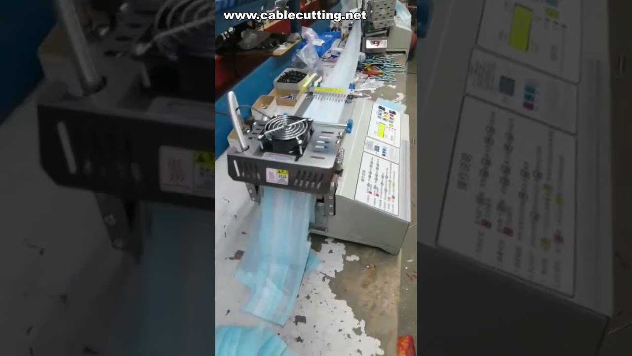 Máquina Cortadora Automática de Cuerda con Cuchillas Calientes para Cintas de Poliéster | Cortadora Eléctrica de Cuerda