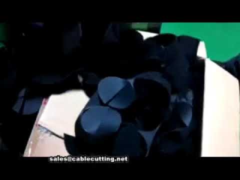 Máquina Automática de Corte Ultrasónico en Ángulo con Perforación Integrada