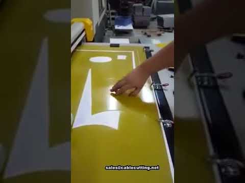 Cortadora automática con cuchilla para PVC y tela: precisión industrial
