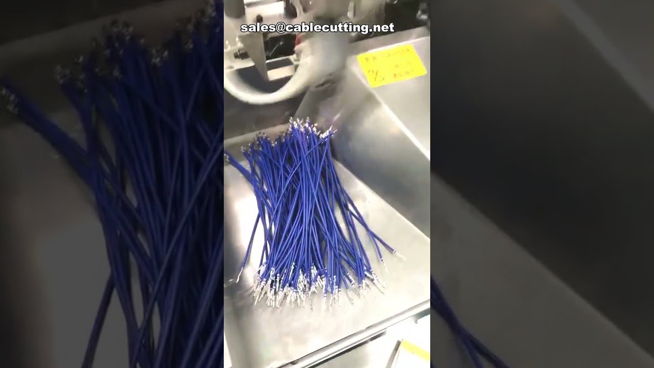 Máquina Automática para Corte, Pelado y Crimpado de Terminales - Más Vendida