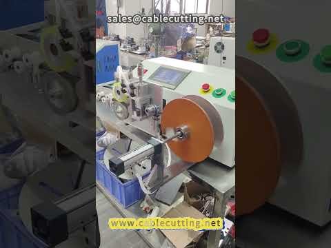Máquina automática de clasificación, medición, corte y bobinado de cables | Procesamiento de alambre