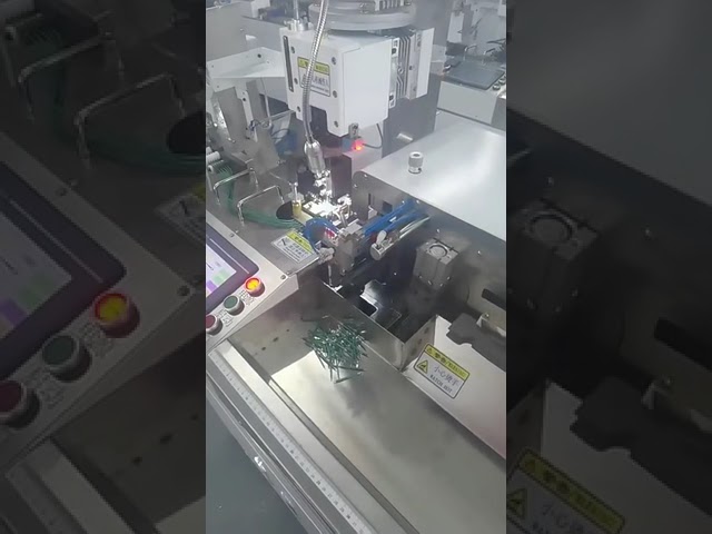 Máquina Automática de Corte, Pelado, Crimpado y Estañado de 5 Alambres Finos
