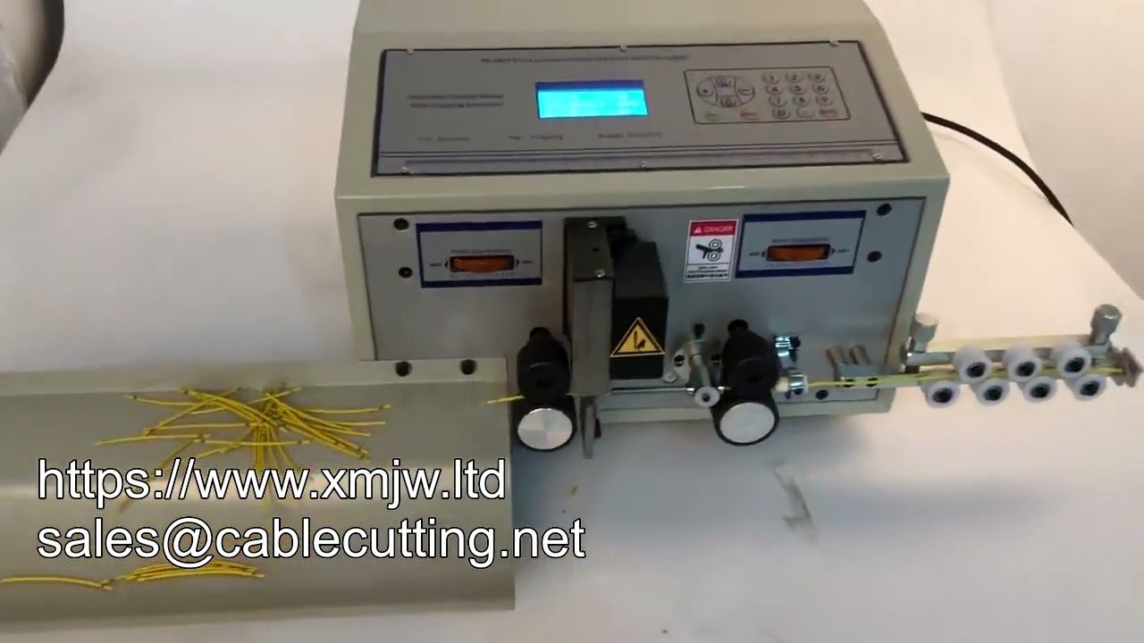 Máquina Automática de Pelado y Corte de Cables para Procesamiento Eficiente de Alambres