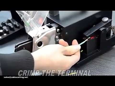 Virolas Terminales para Arneses Automotrices – Crimpadora Neumática de Precisión